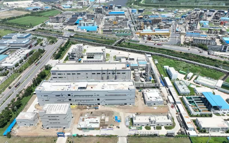 园区循环化改造示范试点建设之潜江经济开发区。潜江市委宣传部供图