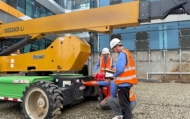 “质量月”活动现场。