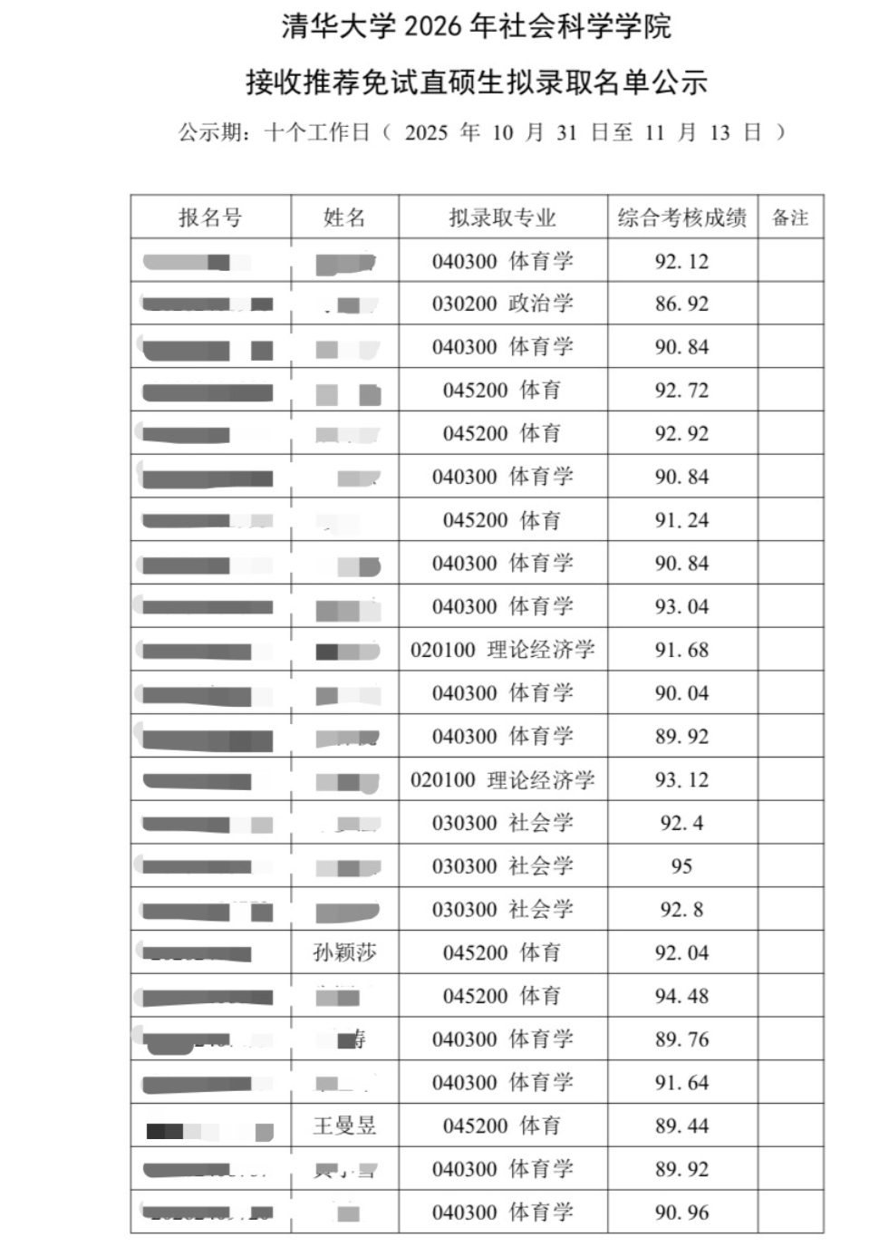截图来源：清华大学社会科学学院网站