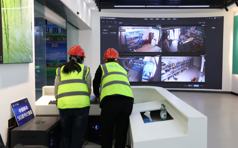 管理人员可对农村寄递物流点进行实时可视化管理。