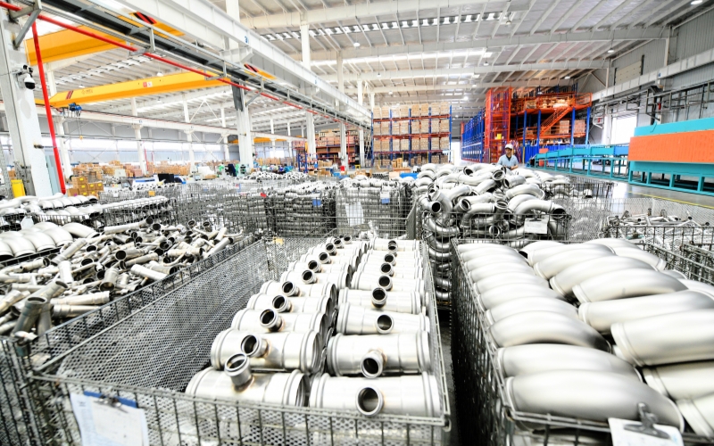 咸宁本地高新企业。陈红菊摄