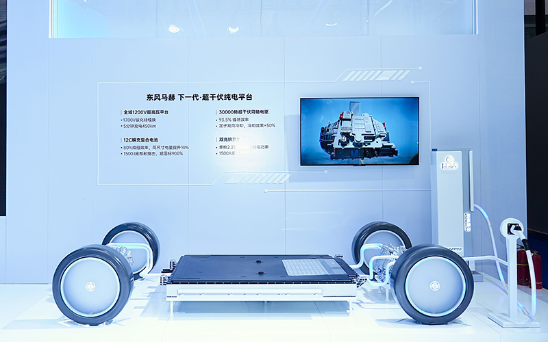 东风马赫超千伏纯电平台。