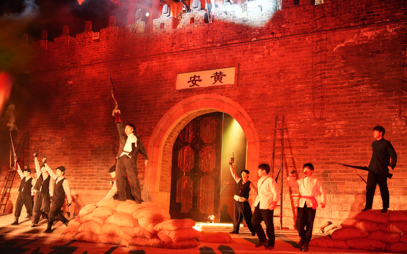 《红安·红安》演出现场。