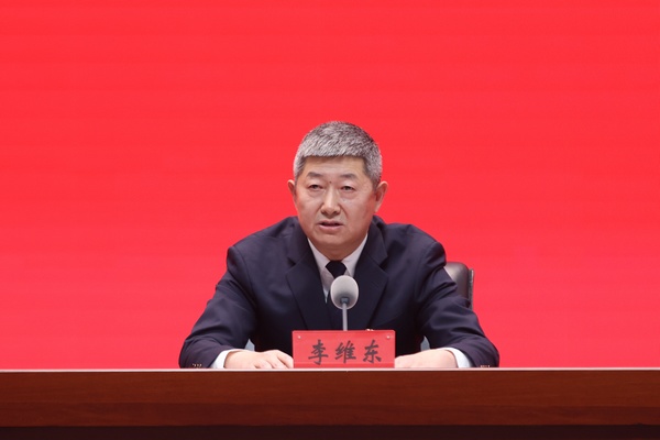 黑龙江省卫生健康委员会党组成员、副主任李维东。石启立摄