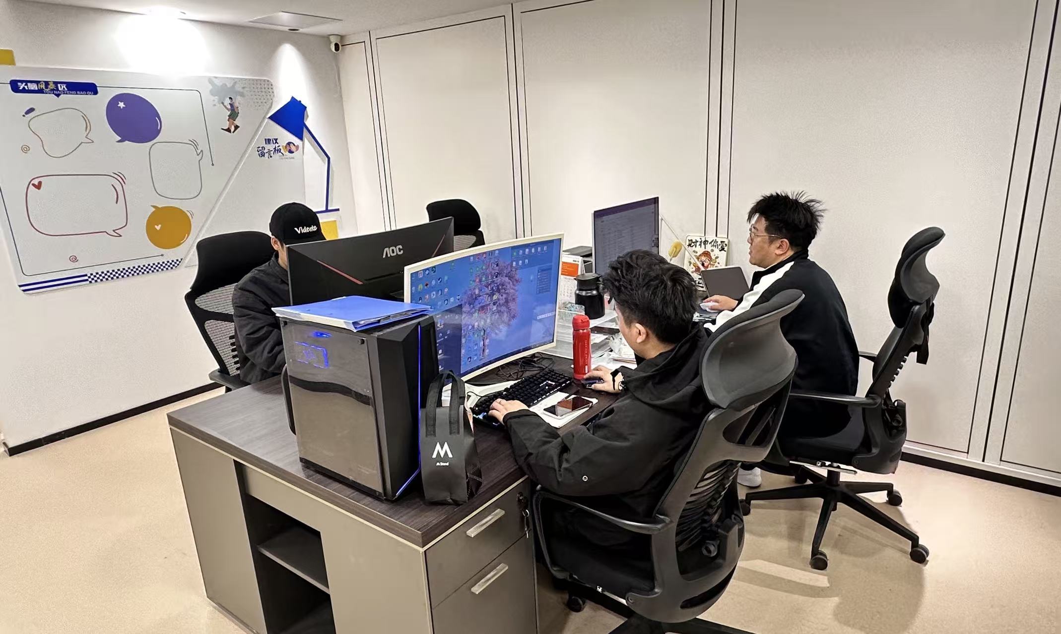 入驻“创客空间”不久的团队